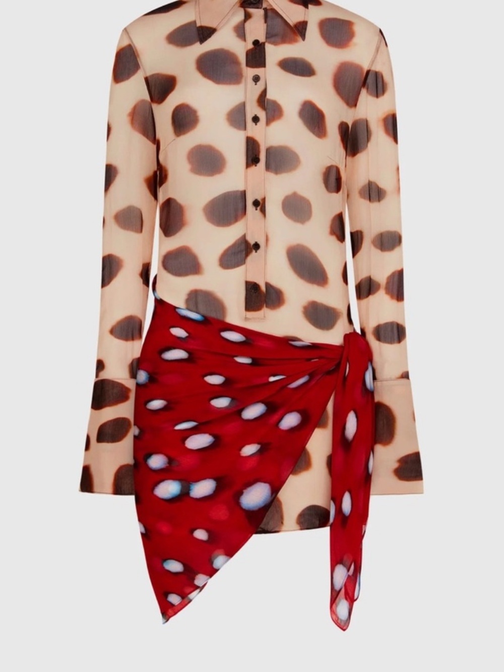 Rat & Boa NILAH SHIRT DRESS ANIMAL - Picture 7 of 9